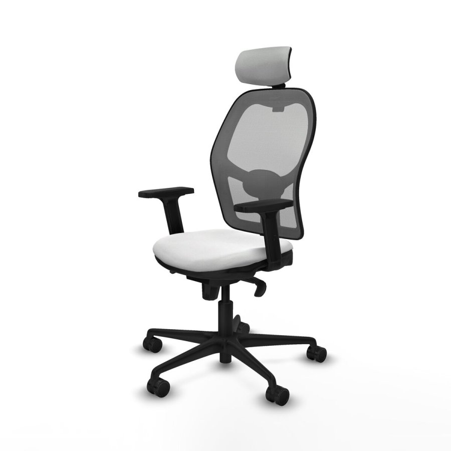 Kontorstol med hovedg�rde Piqueras y Crespo 2D036N2 Hvid #2