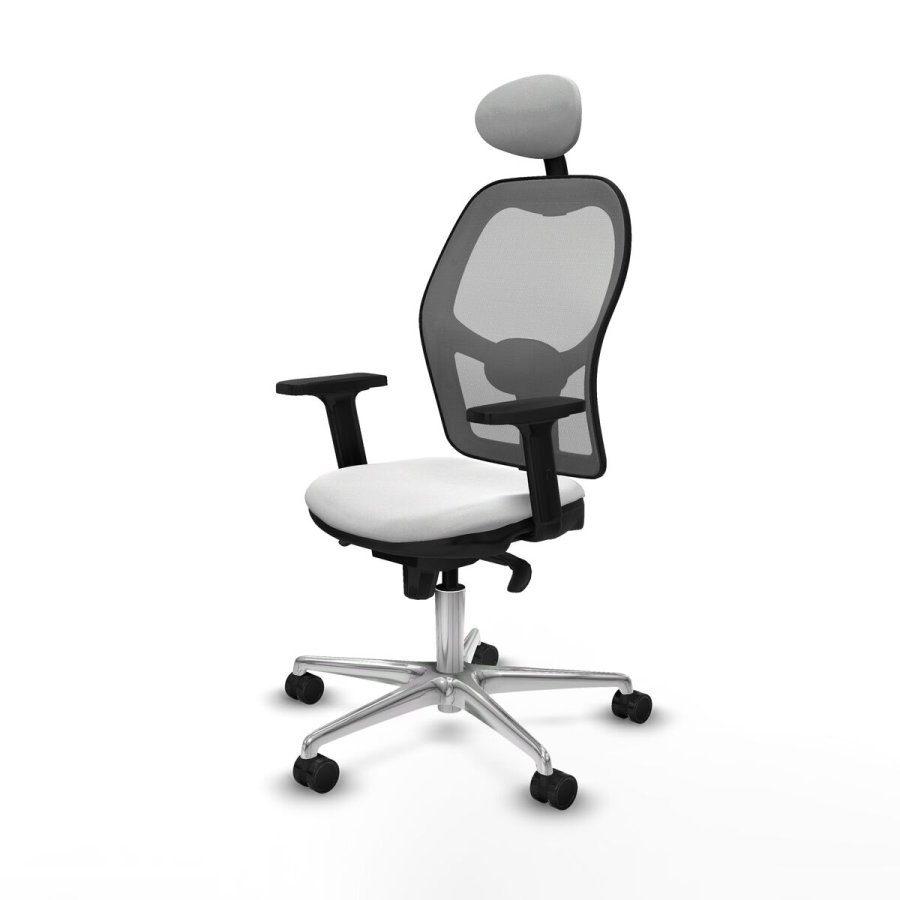 Kontorstol med hovedg�rde Piqueras y Crespo 2D086N1 Hvid #2