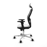 Kontorstol med hovedg�rde Piqueras y Crespo 2D086N1 Hvid #3