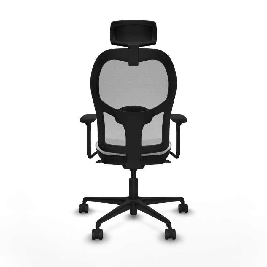 Kontorstol med hovedg�rde Piqueras y Crespo 3D036N2 Hvid #5