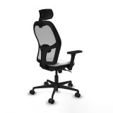 Kontorstol med hovedg�rde Piqueras y Crespo 3D036N2 Hvid #6