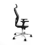 Kontorstol med hovedg�rde Piqueras y Crespo 3D086N2 Hvid #7