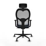 Kontorstol med hovedg�rde Piqueras y Crespo 1D036G2 Himmelbl� #5