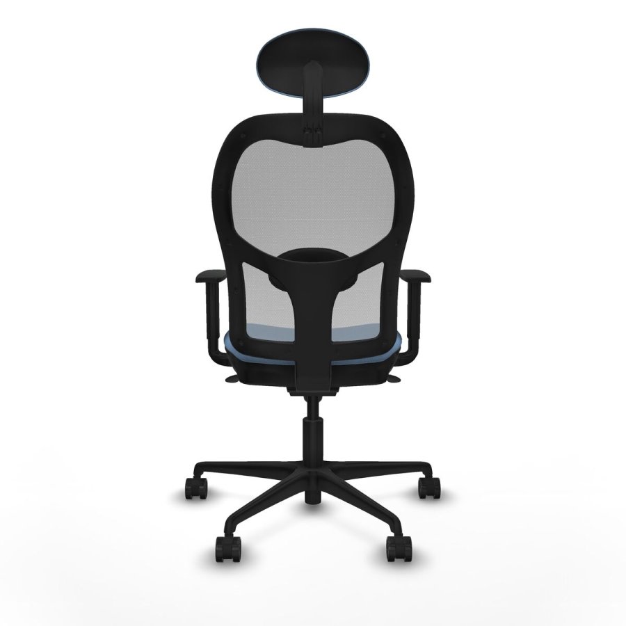 Kontorstol med hovedg�rde Jorquera Piqueras y Crespo 1D036N1 Himmelbl� #5