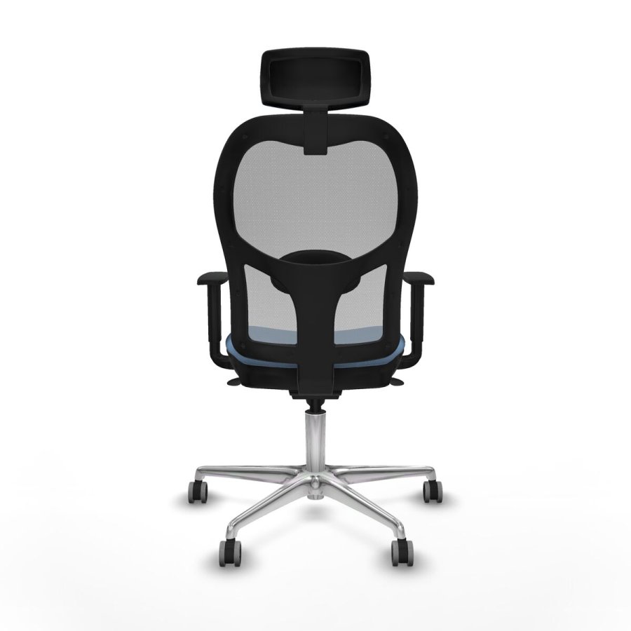 Kontorstol med hovedg�rde Piqueras y Crespo 1D086G2 Himmelbl� #5