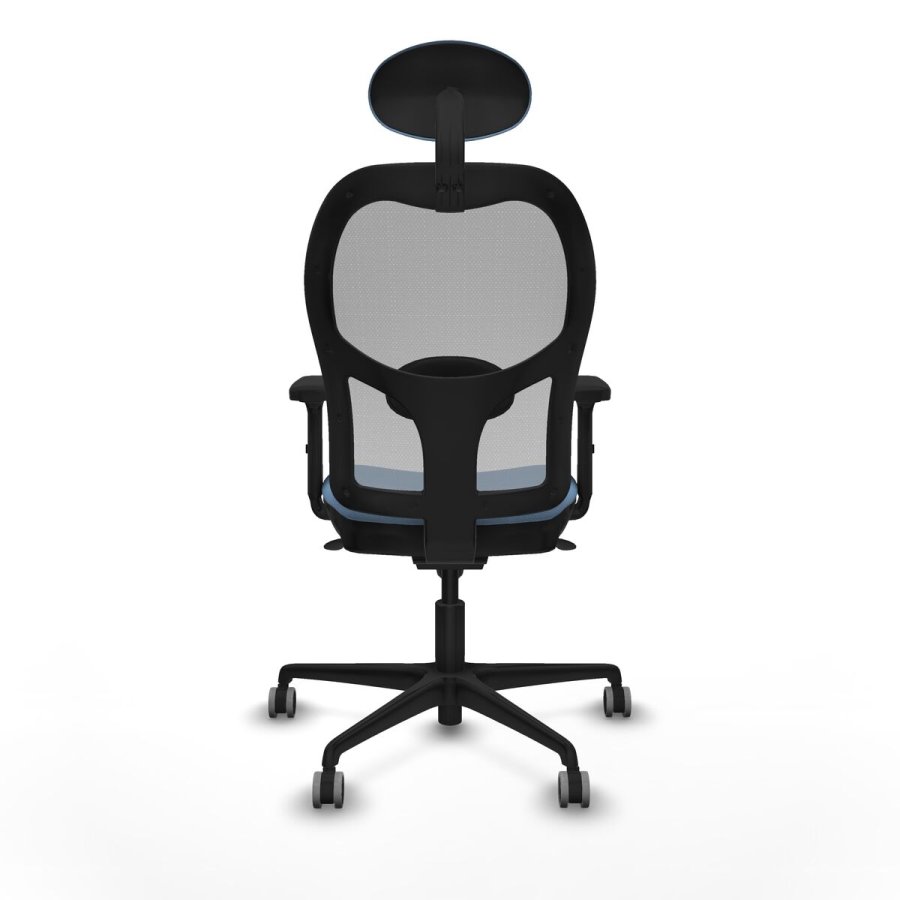 Kontorstol med hovedg�rde Piqueras y Crespo 2D036G1 Himmelbl� #5