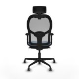 Kontorstol med hovedg�rde Piqueras y Crespo 2D036G2 Himmelbl� #5