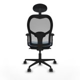 Kontorstol med hovedg�rde Piqueras y Crespo 2D036N1 Himmelbl� #5