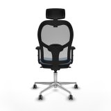 Kontorstol med hovedg�rde Piqueras y Crespo 2D086G2 Himmelbl� #5