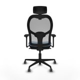 Kontorstol med hovedg�rde Piqueras y Crespo 3D036G2 Himmelbl� #5