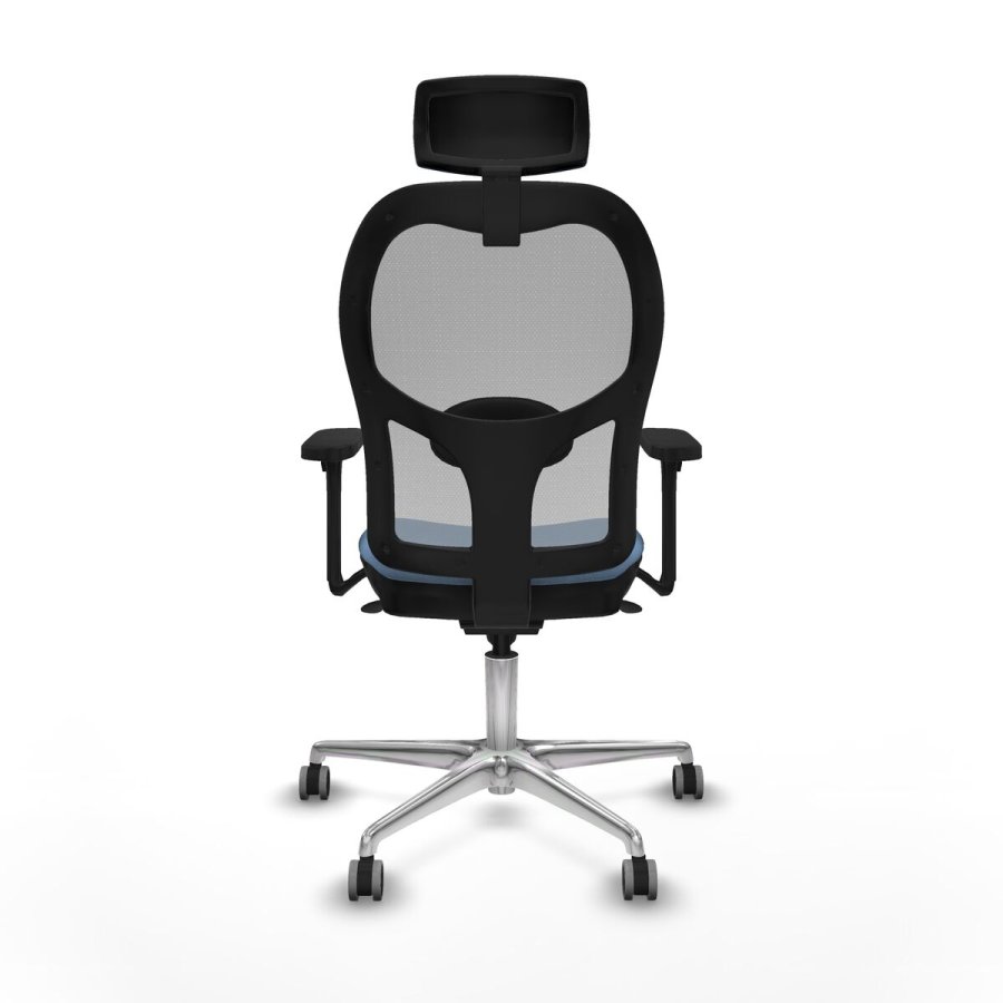 Kontorstol med hovedg�rde Piqueras y Crespo 3D086G2 Himmelbl� #5