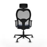 Kontorstol med hovedg�rde Piqueras y Crespo 1D036G2 Marinebl� #5