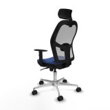 Kontorstol med hovedg�rde Piqueras y Crespo 1D086N2 Marinebl� #4