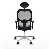 Kontorstol med hovedg�rde Piqueras y Crespo 3D086N1 Marinebl� #5