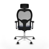 Kontorstol med hovedg�rde Piqueras y Crespo 3D086N2 Marinebl� #5