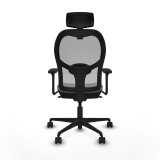 Kontorstol med hovedg�rde Piqueras y Crespo 3D036N2 Gr� #5