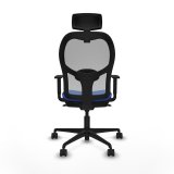 Kontorstol med hovedg�rde Piqueras y Crespo 1D036N2 Bl� #5