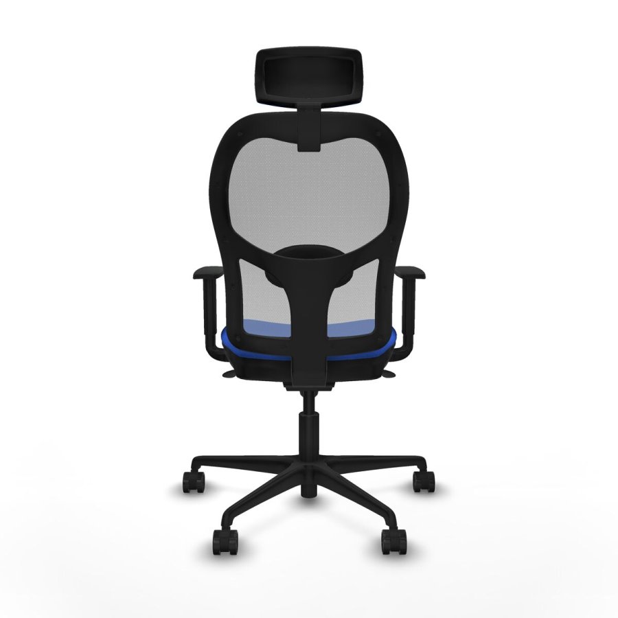 Kontorstol med hovedg�rde Piqueras y Crespo 1D036N2 Bl� #5