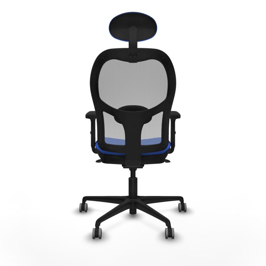 Kontorstol med hovedg�rde Piqueras y Crespo 2D036G1 Bl� #5