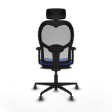 Kontorstol med hovedg�rde Piqueras y Crespo 2D036G2 Bl� #5