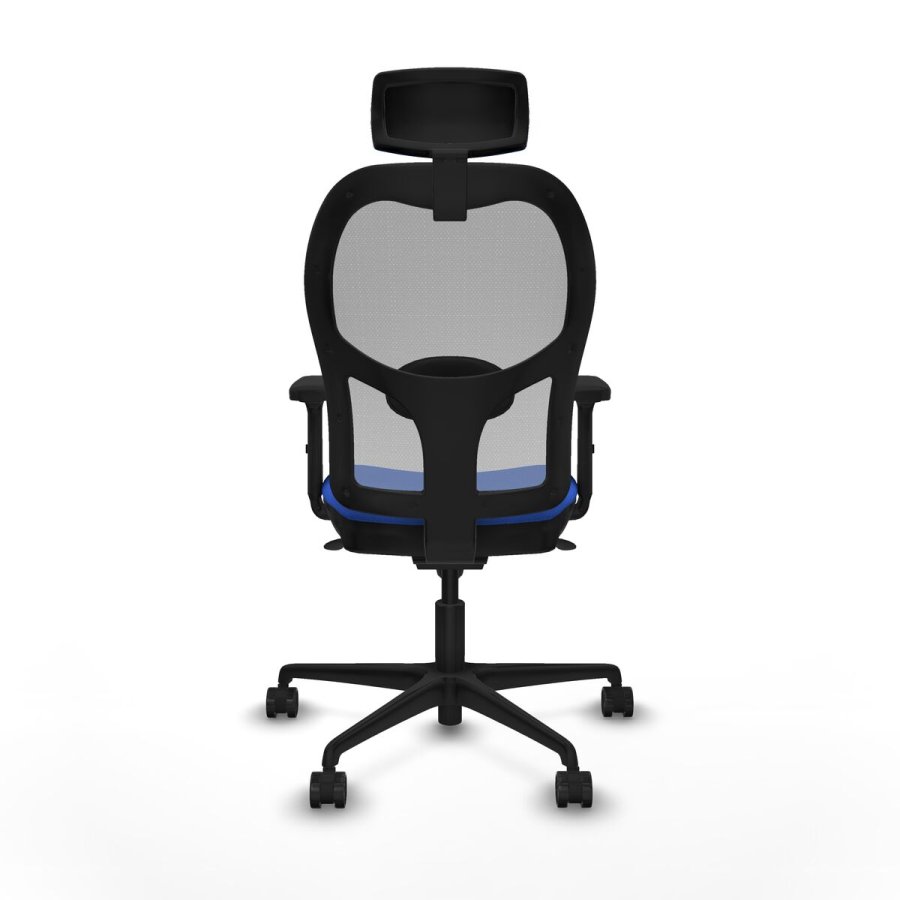 Kontorstol med hovedg�rde Piqueras y Crespo 2D036N2 Bl� #5