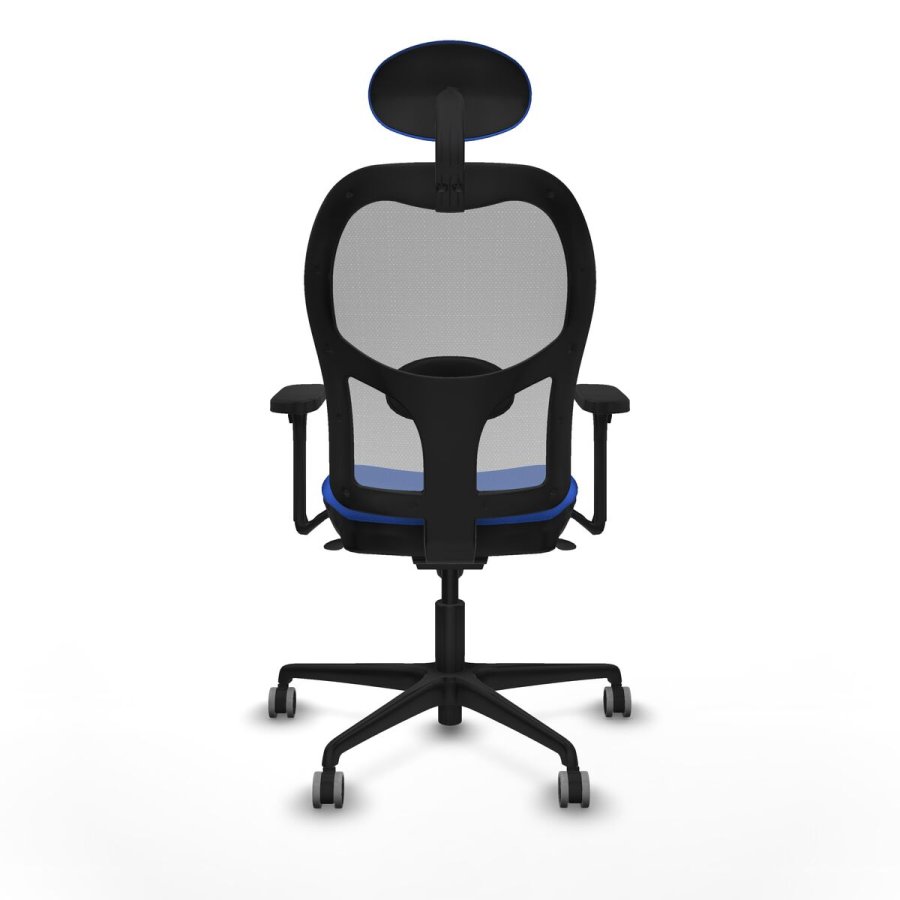 Kontorstol med hovedg�rde Piqueras y Crespo 3D036G1 Bl� #5