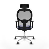 Kontorstol med hovedg�rde Piqueras y Crespo 1D086G2 Lysebl� #5