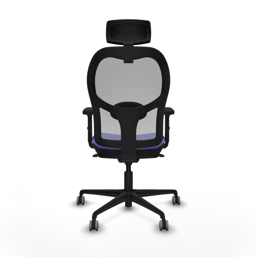 Kontorstol med hovedg�rde Piqueras y Crespo 2D036G2 Lysebl� #5