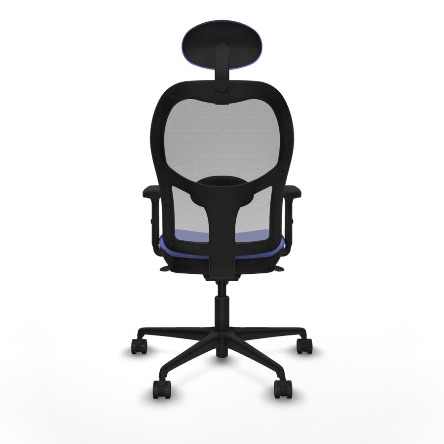 Kontorstol med hovedg�rde Piqueras y Crespo 2D036N1 Lysebl� #5