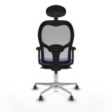 Kontorstol med hovedg�rde Piqueras y Crespo 2D086G1 Lysebl� #5