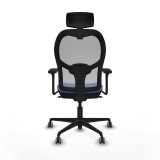 Kontorstol med hovedg�rde Piqueras y Crespo 3D036G2 Lysebl� #5