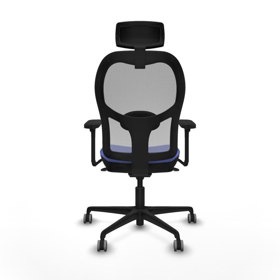 Kontorstol med hovedg�rde Piqueras y Crespo 3D036G2 Lysebl� #5