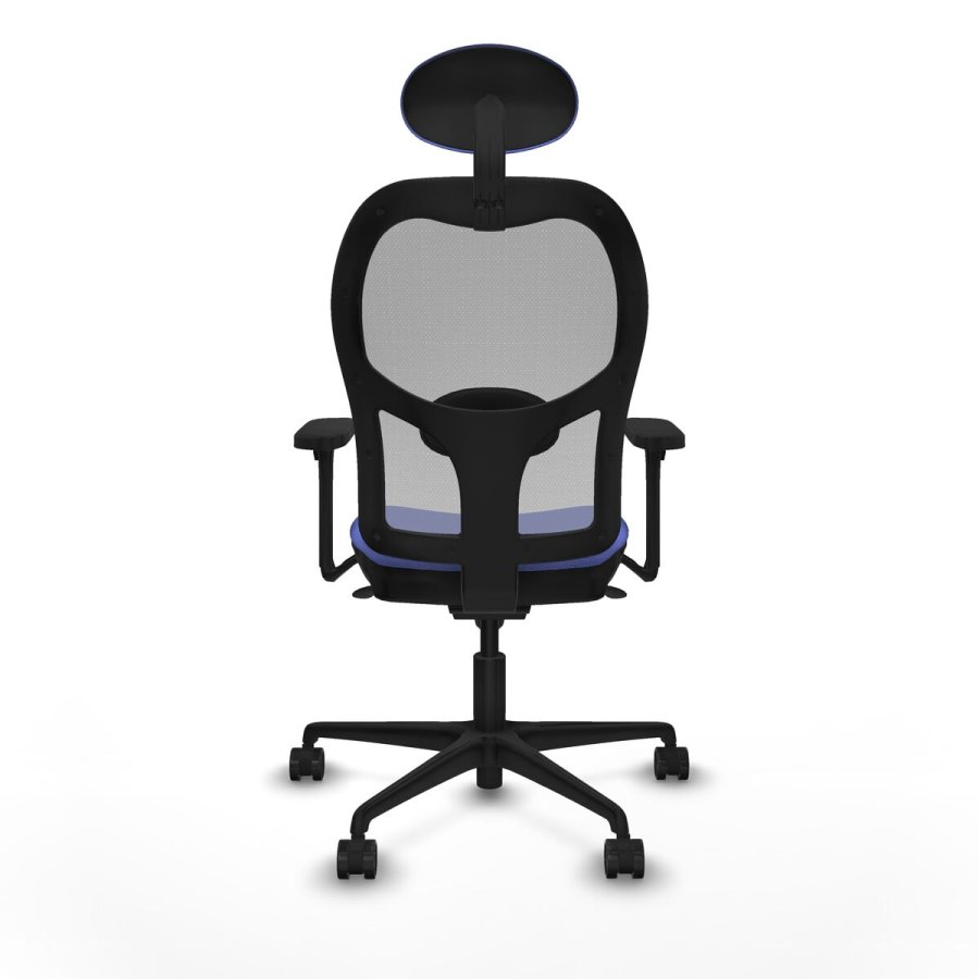 Kontorstol med hovedg�rde Piqueras y Crespo 3D036N1 Lysebl� #7