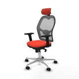 Kontorstol med hovedg�rde Jorquera Piqueras y Crespo 2D086N2 M�rk orange #2