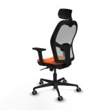 Kontorstol med hovedg�rde Jorquera Piqueras y Crespo 2D036G2 Orange #4