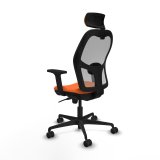 Kontorstol med hovedg�rde Jorquera Piqueras y Crespo 2D036N2 Orange #4