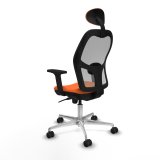 Kontorstol med hovedg�rde Jorquera Piqueras y Crespo 2D086N1 Orange #4