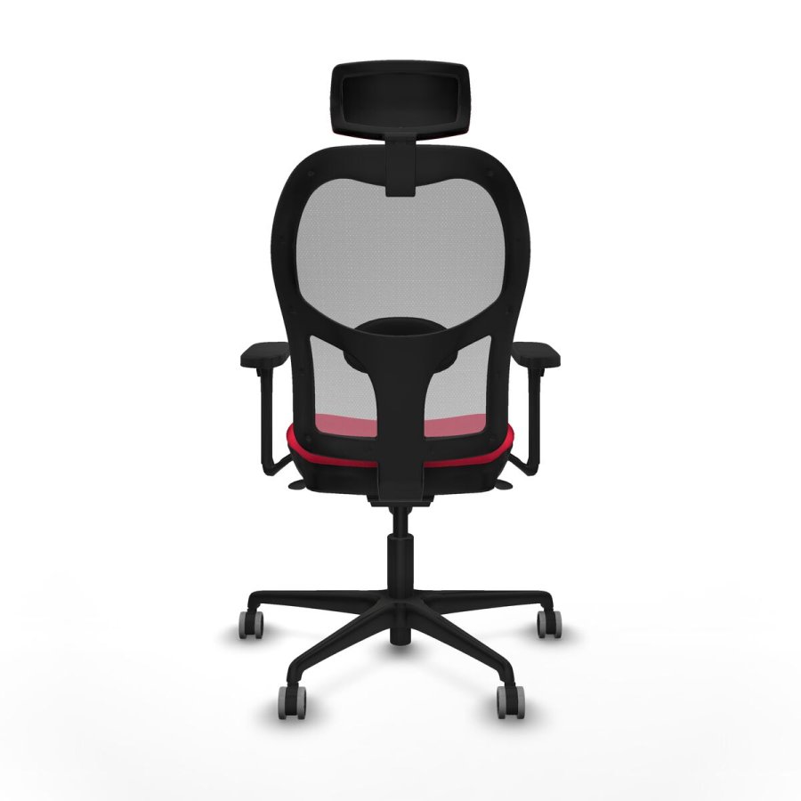 Kontorstol med hovedg�rde Jorquera Piqueras y Crespo 3D036G2 R�d #5