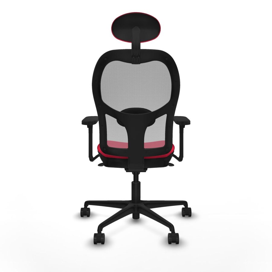 Kontorstol med hovedg�rde Jorquera Piqueras y Crespo 3D036N1 R�d #5