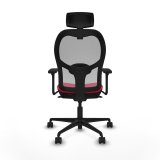 Kontorstol med hovedg�rde Jorquera Piqueras y Crespo 3D036N2 R�d #5