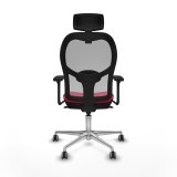 Kontorstol med hovedg�rde Jorquera Piqueras y Crespo 3D086G2 R�d #5