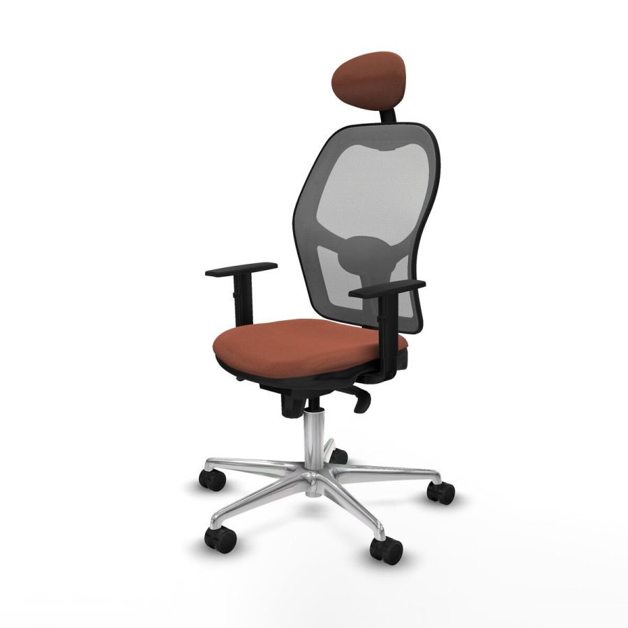 Kontorstol med hovedg�rde Jorquera Piqueras y Crespo 1D086N1 Brun Gr� #2