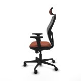 Kontorstol med hovedg�rde Jorquera Piqueras y Crespo 2D036N2 Brun Gr� #3