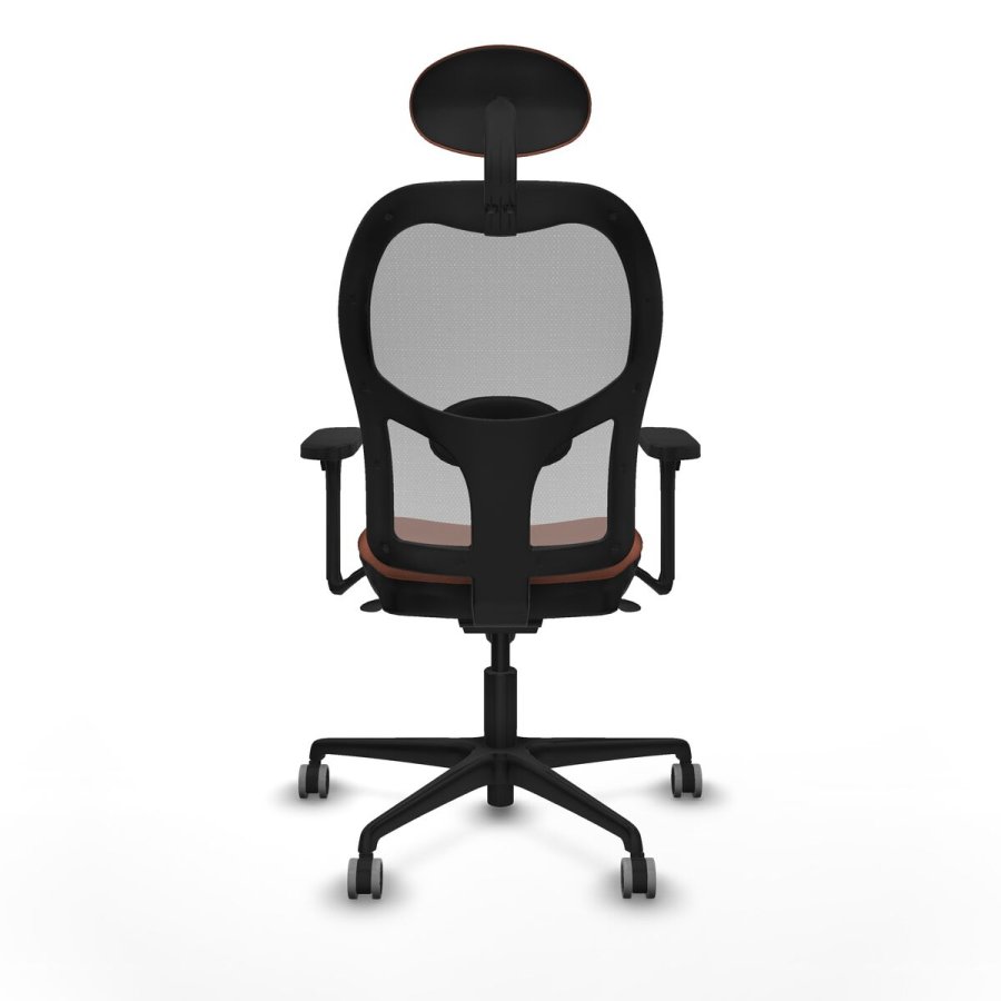 Kontorstol med hovedg�rde Jorquera Piqueras y Crespo 3D036G1 Brun Gr� #5