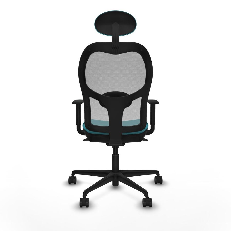 Kontorstol med hovedg�rde Jorquera Piqueras y Crespo 1D036N1 Turkisbl� #5