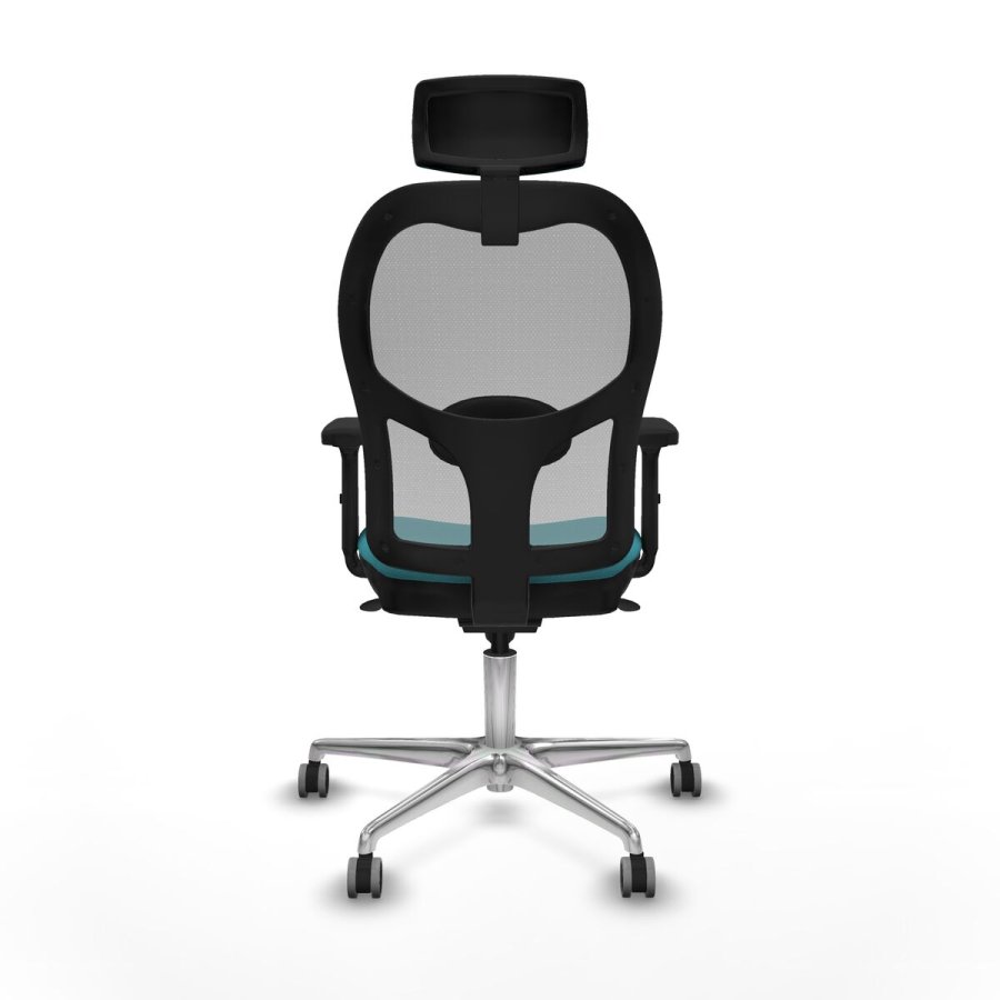 Kontorstol med hovedg�rde Jorquera Piqueras y Crespo 2D086G2 Turkisbl� #5