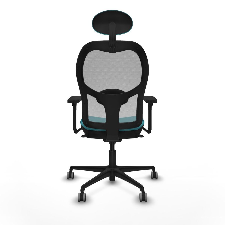 Kontorstol med hovedg�rde Jorquera Piqueras y Crespo 3D036G1 Turkisbl� #5