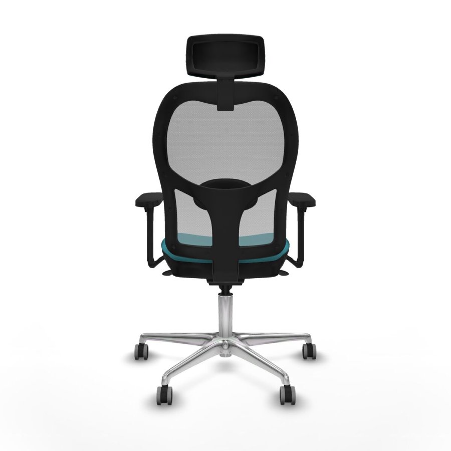 Kontorstol med hovedg�rde Jorquera Piqueras y Crespo 3D086G2 Turkisbl� #5