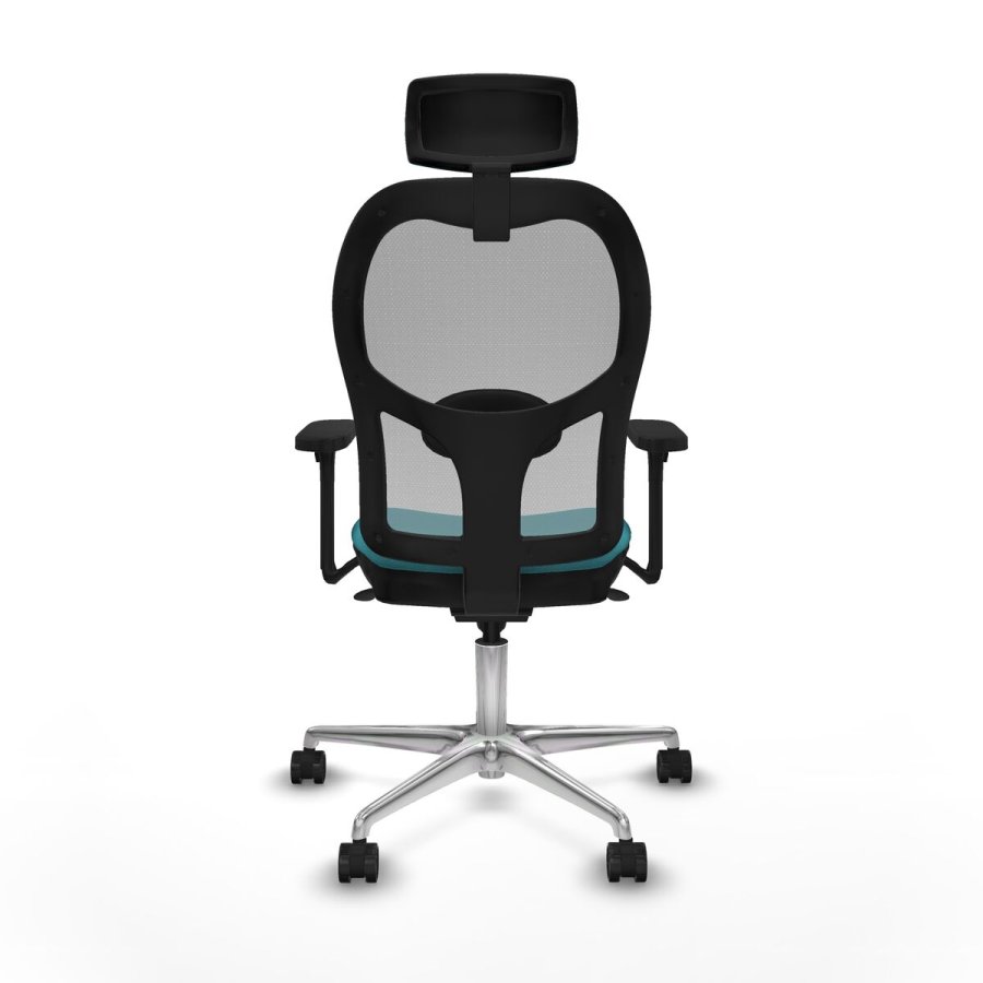 Kontorstol med hovedg�rde Jorquera Piqueras y Crespo 3D086N2 Turkisbl� #5