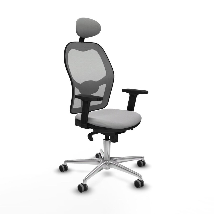 Kontorstol med hovedg�rde Jorquera Piqueras y Crespo 2D086G1 Lysegr� #1